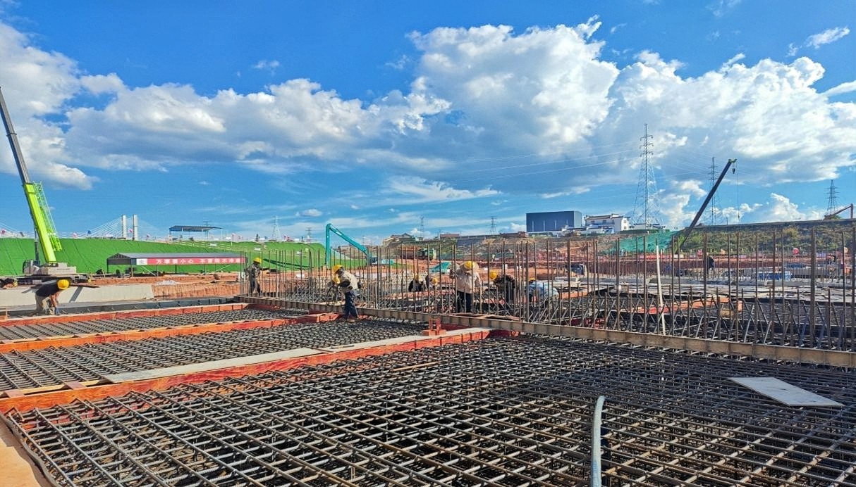 “雙節”假期“不打烊”，常山江航電樞紐項目（柯城段）持續刷新“進度條”